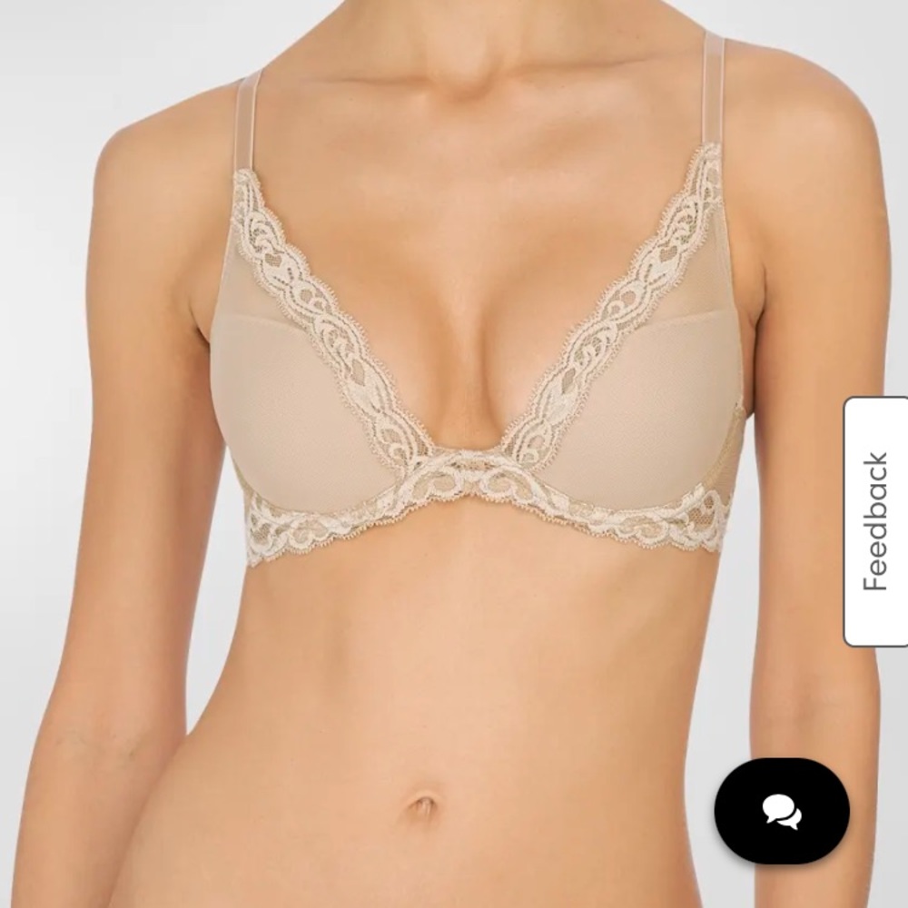 Natori
Feathers Contour Plunge Bra